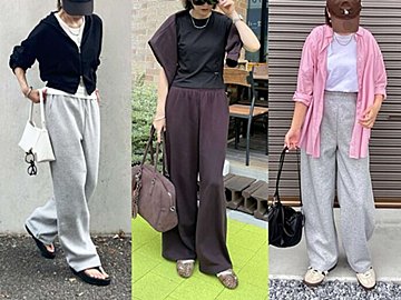 【ユニクロ】脱・部屋着!ユニクロ「スウェットパンツ」お手本コーディネート4選