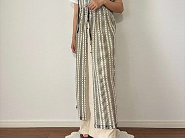 【しまむら】夏の体形カバーにこれ便利!いつものコーデに重ねて簡単おしゃれな主婦得アイテム
