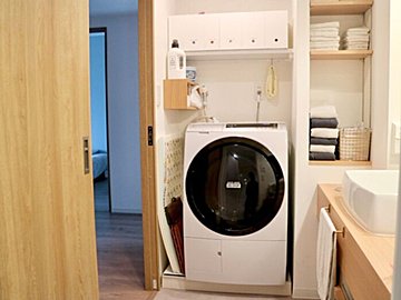【収納アイディア】洗濯機まわりの省スペースで工夫している3つの収納術