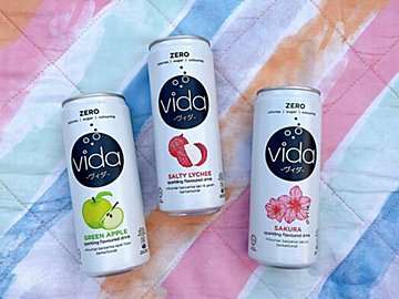 【業務スーパー】かわいい缶入りスパークリングドリンクが気になる!嬉しい3つのゼロ