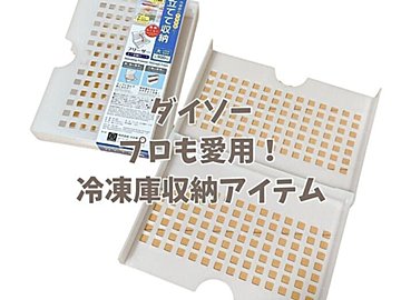 整理収納アドバイザーが文句なしで推せる神グッズ!ダイソーの冷凍庫収納ケース