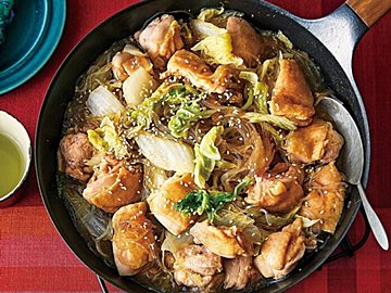 ほったらかしでできる!鶏肉と白菜と春雨の重ね蒸し&切り干し大根のみそ汁レシピ