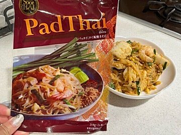 【カルディ】辛くて美味しい。手早く本格的!タイの本場の味パッタイが作れる!