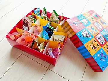 【セリア】ハロウィンパーティーに絶対欲しい!子どもが大歓声を上げるドキドキくじ引き!