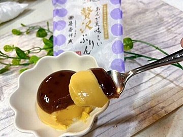 【カルディ】贅沢すぎる!自分ご褒美に。あんが美味しい贅沢ぷりんが本当に贅沢!