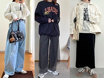 しまむらのスウェットが豊作すぎる!大人のスウェット着こなし術のポイントは?