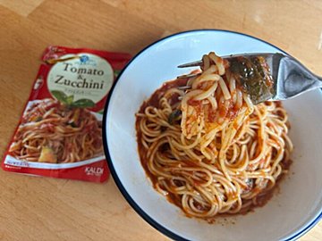 【カルディ】暑い日にピッタリ!さっぱりなのに食べ応え満点のパスタソース
