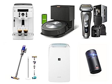 【Amazonプライム感謝祭】ダイソンが31%オフ、ルンバが42%オフ、デロンギが15%オフ!憧れの家電が大幅値下げ中