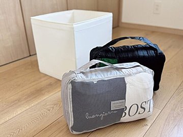 【3COINS】旅行用だけじゃない!日常使いでも大活躍の「衣類圧縮バッグ」は買わなきゃ損!