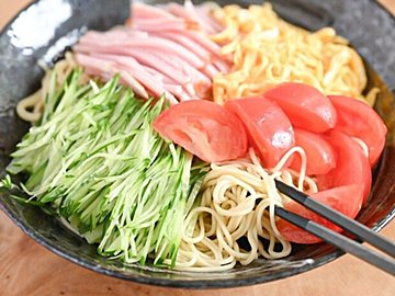 【無印良品】お弁当箱は縦型が便利!&これからの季節大活躍!冷やし中華弁当の詰め方