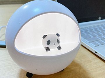 癒やし効果抜群!ダイソーのパンダ加湿器で乾燥対策