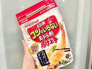 揚げ物やピカタも!薄力粉をやめて「天ぷら粉」を使って時短!