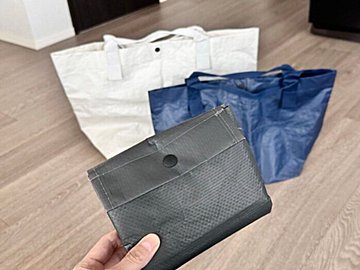 【無印良品】これは即買い!ローソン限定小さくたためるミニトートバッグが優秀