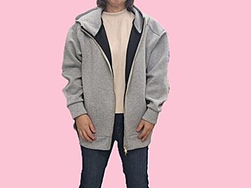 季節の変わり目に重宝するジップパーカー【ワークマン】では初めてのスタイル!