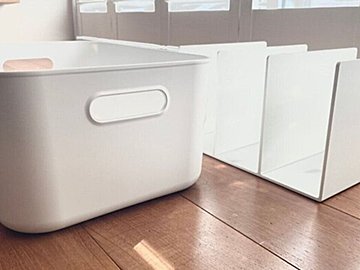 【無印良品】ポリエチレンケース×仕切りスタンドの組み合わせが優秀!ミニマリストママの活用術3選