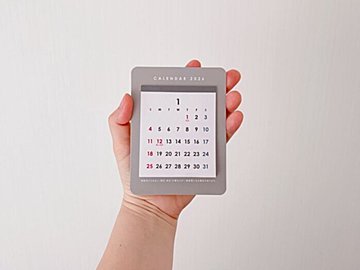 飛ぶように売れている【セリア】「進化系2026年カレンダー!」超優秀人気グッズ3選