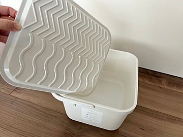 【3COINS】1台3役！シンプルな多機能洗濯ボックス！