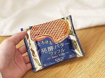 【カルディ】待っていました！再販されて即買いした「とろける発酵バターワッフル」