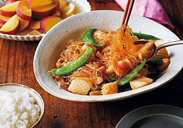 魚介のうまみ染みこむ絶品「オイスターソース煮」＆「さつまいものレモン煮」