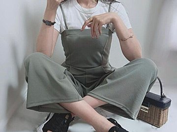 【GU】1,000円以下だと!?セール価格の「カットソーベアキャミソールサロペットパンツQ」は売り切れ必至！