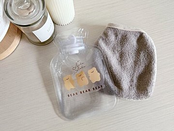 【セリア】クマちゃん湯たんぽでほっこり温まろう！