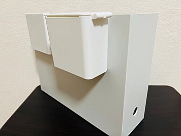 セリアの「ファイルボックスにかけられる！」シリーズが便利！