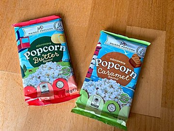 【業務スーパー】失敗なし！できたてポップコーンが電子レンジでつくれちゃう！