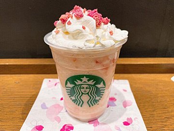 【スタバ】待ってました！ファンも多いさくら商品で春を先取り！