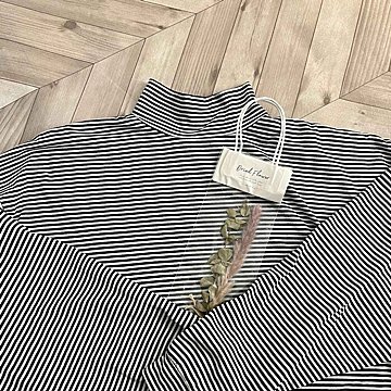 レイヤードにも使える【しまむら】1枚は持っておきたいボーダーロンT