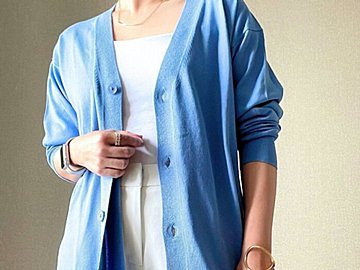 【ユニクロ】1枚で3役の高コスパなアイテム！体型カバーにも最適のロングカーディガン