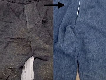 カビだらけのウール素材ズボンを復活させる！自宅でキレイに落とす洗濯術