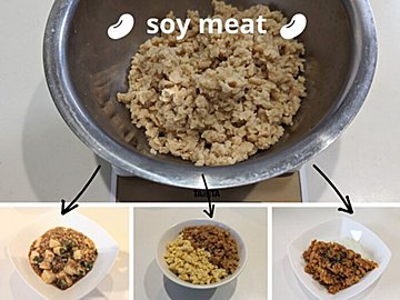 常温で1年保存OK！ひき肉が欠かせないわが家の救世主「大豆ミート」