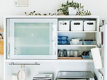 いちいち探さない！“視界良好キッチン”で疲れ知らずに