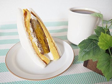 【ミニストップ】話題のコールドスイーツを再現!?台湾蜜いもサンドはこの冬注目のサンドイッチ