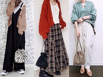 【GU】大本命アイテム！ケーブルコクーンカーディガンのおすすめコーディネート5選