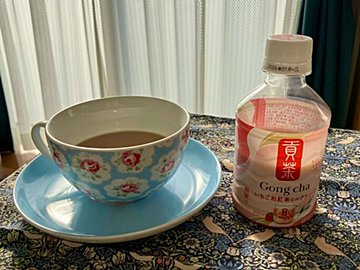 【セブン限定】12月ゴンチャ初のホット・コールド兼用ドリンクが登場！「いちご和紅茶ミルクティー」