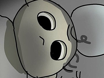 真顔の赤ちゃんと目が合う早朝5時の光景。目が覚めた瞬間「ホラーだ」と感じたママに共感する人続出