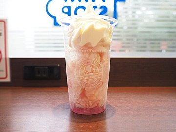 【ミニストップ】白桃とソフトクリームを堪能！ハロハロ「果実氷白桃」は暑い日にぴったり！