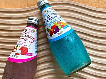 【業務スーパー】タイのスーパーフード入りドリンクに夢中！食感もアレンジも楽しいが止まらない