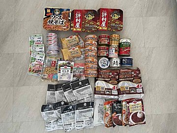 【我が家の防災】ローリングストックで何日生きていける?!我が家の食事ストックを紹介