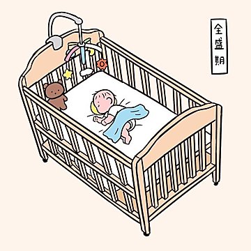 「最初笑ったのに、2回目胸がギュンってなった」ベビーベッドの一生を描いた漫画に3.2万いいね！