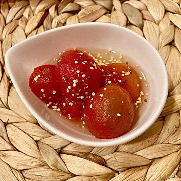【簡単レシピ】まるでフルーツ！？ 絶品ミニトマトのハニーマスタードピクルス