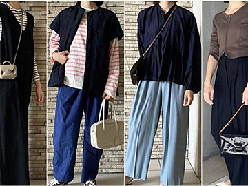 お腹まわりのプヨ！「ウエストインしない」派の40代正解コーデ