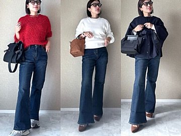 【GU】考えないでただ穿くだけでOK！脚長見えするデニムが神アイテムすぎました！