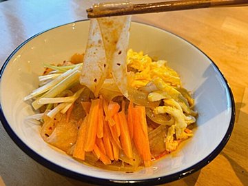 夏に食べたい！ヘルシーな五彩大拉皮は業務スーパー購入品で簡単に作れる