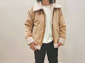 【ワークマン】かわいいベロア調ジャケットが2,500円で手に入る