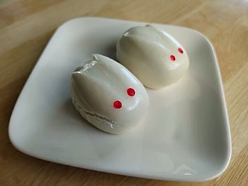 これはリピ確定…【業務スーパー】の「メイちゃんのうさぎまん(カスタード)」がかわいくておいしくてお気に入り！