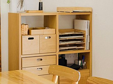 【無印良品】組み合わせ自由自在！わが家だけのオリジナル「リビング収納」