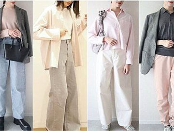 【ユニクロ】桜の咲く季節に！大人が似合う薄ピンク「神アイテム」