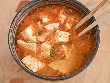 【カルディ】湯を注ぐだけ！春雨坦担スープ♪＆ダイエット中に！ヘルシーでボリューミーなアレンジレシピ2選